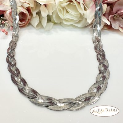 Acél alapú Gold filled nyaklánc - Irene White 