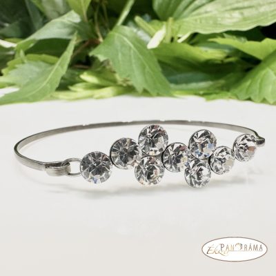 Swanis® eredeti kristállyal készült karperec - Berry crystal 60