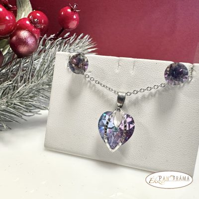 Swanis® eredeti kristályos szett - Christiana VL lila