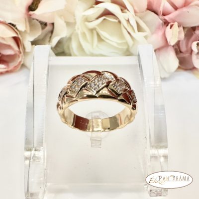18 K Gold Filled gyűrű - Liliana