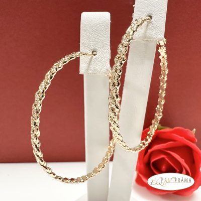  18K Gold Filled karika fülbevaló - Szonja 4