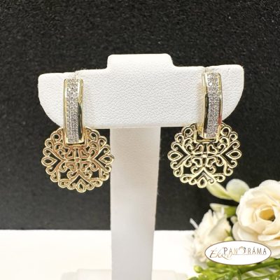  Antiallergén, 14K Gold Filled fülbevaló - Helga