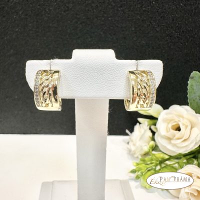  Antiallergén, 14K Gold Filled fülbevaló - Helia