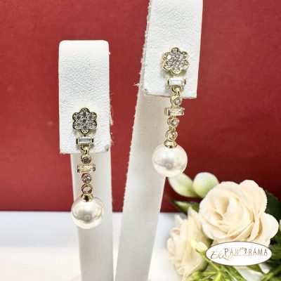 14K Gold Filled lógós fülbevaló - Mirabella