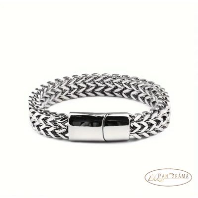 Nemesacél duplarétegű Férfi Karkötő - Ahim 21