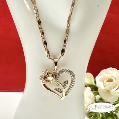 18K Gold Filled nyaklánc - Rose