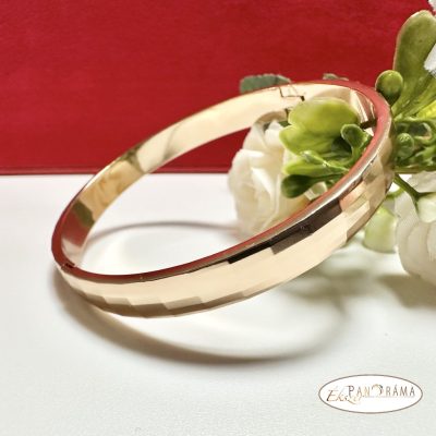 18K Gold Filled nyitható karperec - Luisa