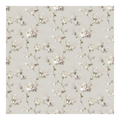 Fiori Country 8 - Szürke alapon kis virágcsokros tapéta 12315