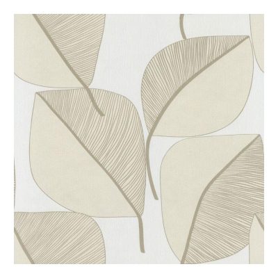 Interior - Bézs óriás virágos tapéta 73244