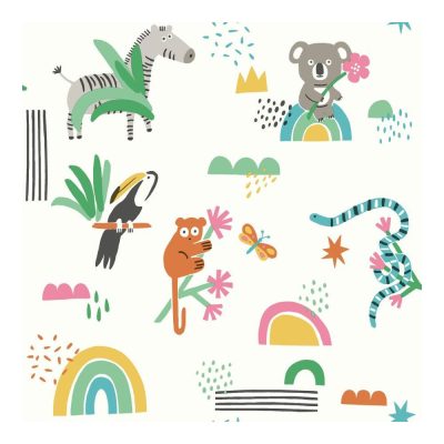 Dream - Absztrakt álltok fehér tapéta 13350