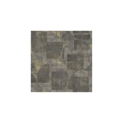 Reflect - Fekete geometria mintás tapéta RE25163