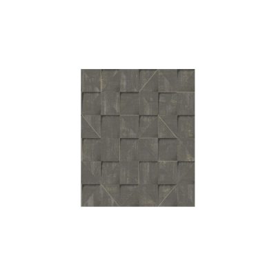 Reflect - Fekete geometria mintás tapéta RE25173