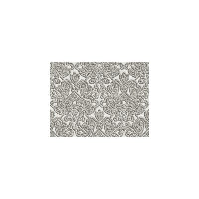 Trussardi 7 - Szürke barokk virágmintás tapéta Z18925