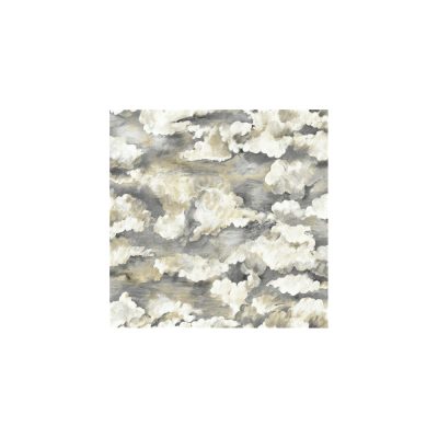 Arboretum - Felhős fekete -szürke tapéta 91773