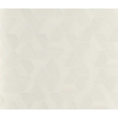 Lamborghini 3 - Fehér hexagon mintás olasz tapéta Z12824