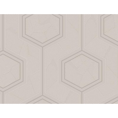 Lamborghini 3 - Szürke geometriai mintás olasz tapéta Z12849