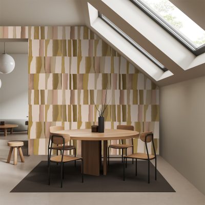 Feature Walls - Színes geometriai poszter tapéta 4 1,06x2,8m 