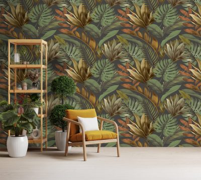Feature Walls - Egzotikus leveles tapéta 2,12x2,8m 
