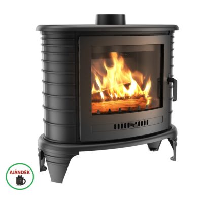 KRATKI KOZA K8 130 KÁLYHA TURBOFAN RENDSZERREL - Ajándék Hamuporszívóval