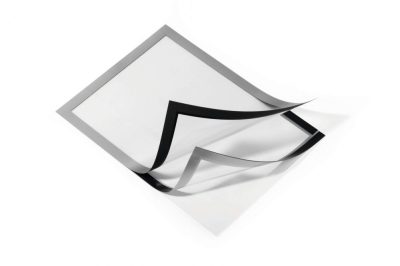 Duraframe A4 - ezüst infokeret (4882-23) - öntapadó hátlap