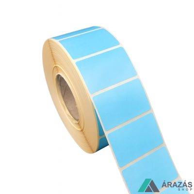 50x25mm TT papír címke (1.000db/tek) - KÉK