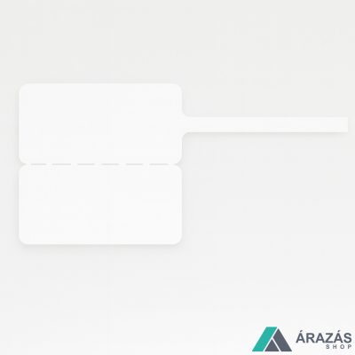 Ékszercímke 100x26 mm (nyomtatható felület: 36x13mm)