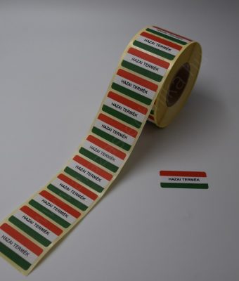 53x30mm HAZAI TERMÉK címke(1.000db/40)