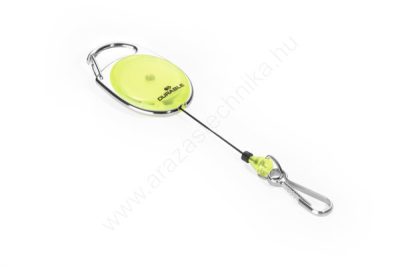 STYLE kihúzható kártyatartó (8327-04) sárga - karabineres