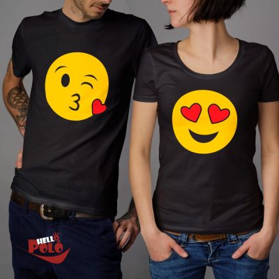 Emoji - páros póló