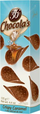 36 Chocola's Crispy Sós-karamellás 125g