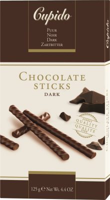 Cupido Pálcikák - Étcsokoládés 125g