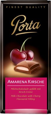 Porta Meggyes Tejcsokoládé tábla 100g