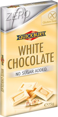 Quickbury NSA Fehér csokoládé tábla 75g