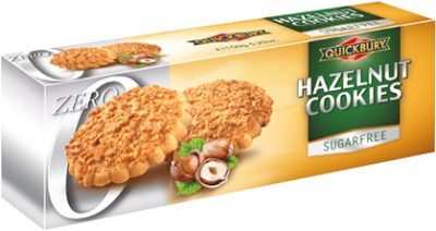 Quickbury SF Mogyorós omlós keksz 130g