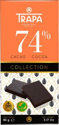 Trapa Collection 74% Étcsokoládé tábla 90g
