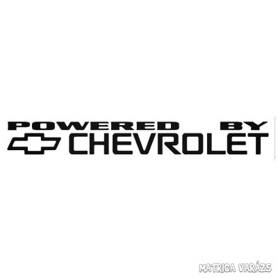 Powered by Chevrolet matrica 2