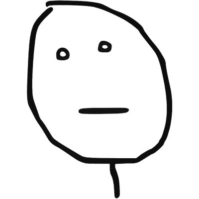 Poker Face "1" meme Autómatrica