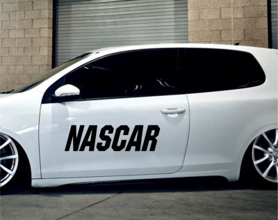 NASCAR autó felirat tuning matrica (30x110 cm)
