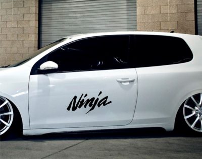 Ninja felirat tuning matrica (30x66 cm)