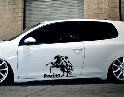 Racing ló tuning (1db) matrica 