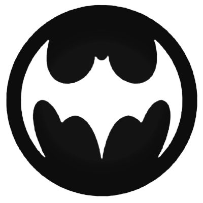 Régi Batman logó "1" Autómatrica