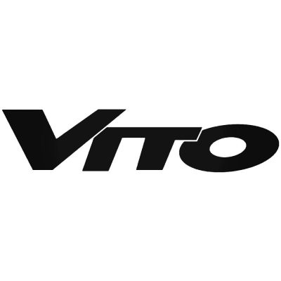 Mercedes Vito "1" felirat matrica