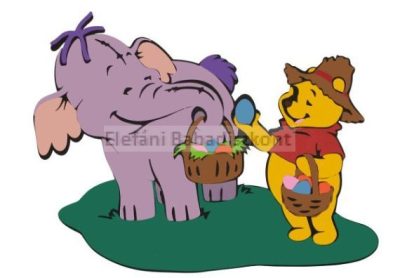 Falidekor habszivacs #Heffalump húsvét