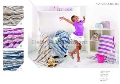 Mora Arco Iris babapléd 75x100cm #815 blue