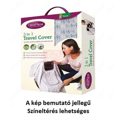 Clevamama Szoptatókendő és úti takaró #Kék