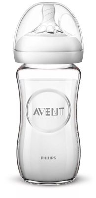 Philips Avent Natural Üveg cumisüveg 240ml #SCF053/17
