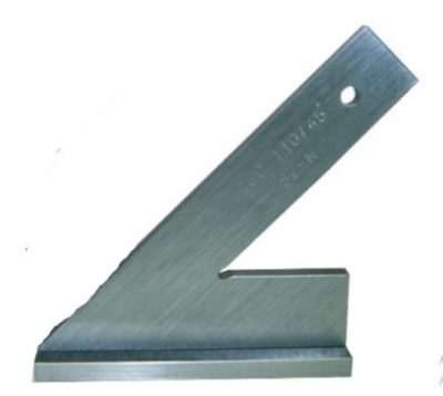 Talpas szögellenörző 45° 200x200 mm