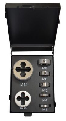 ABRABORO Menetmetsző klt. M3-M12 HSS 