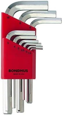 BONDHUS Imbuszkulcs készlet 1,5-10 mm 9 részes BRITEGUARD