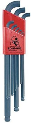 BONDHUS Imbuszkulcs készlet 1,5-10 mm 9 részes 
